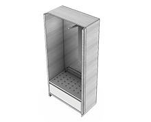 کمد-دیواری-جای-چمدان-با-کمد-جاکفشی-سوفیا-تیپ-4226-44 -  - https://mohitara.com