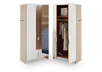 کمد-دیواری-رگال-دار-با-دو-درب-آینه-ای-رویالیتی-تیپ-4215-44 -  - https://mohitara.com