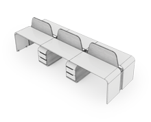 میز-سایتی-دو-طرفه-برلیانت-تیپ-5002-41 -  - https://mohitara.com